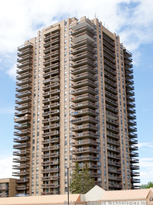 28 floor residential building
